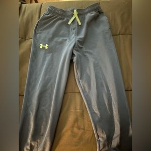 Boys Under Amour Fitted Joggers
